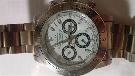 riconoscere rolex daytona falso|rolex counterfeit daytona.